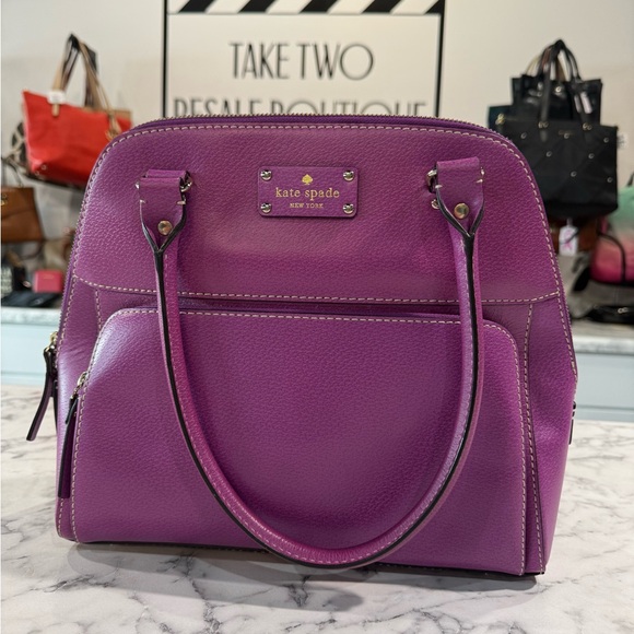 kate spade Handbags - Kate Spade Hot Pink MAEDA Leather Shoulder Bag